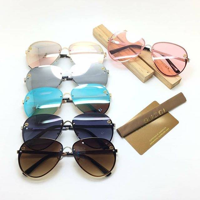 Kacamata gaya wanita gucci