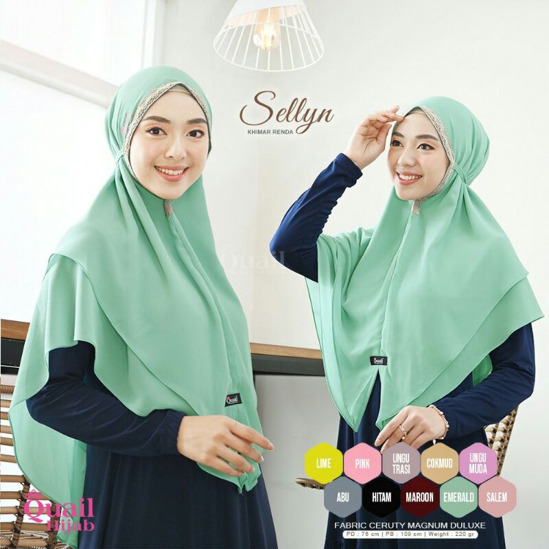 HIJAB CERUTY QUAIL SELLYN