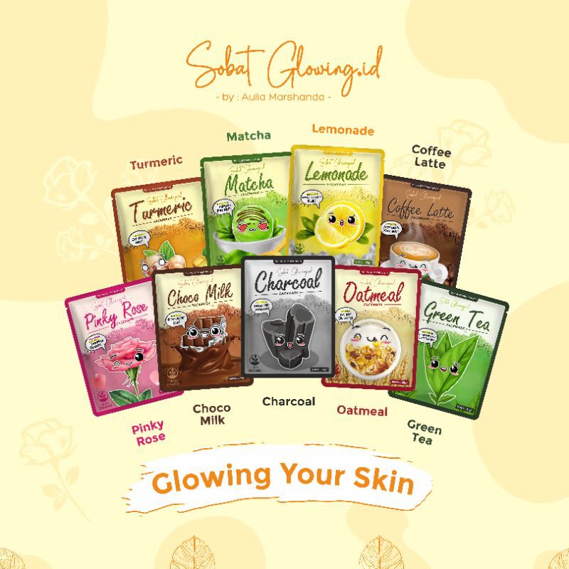 Masker Sobat Glowing