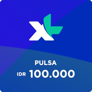 Pulsa Reguler XL 100.000 / 100 Ribu / 100