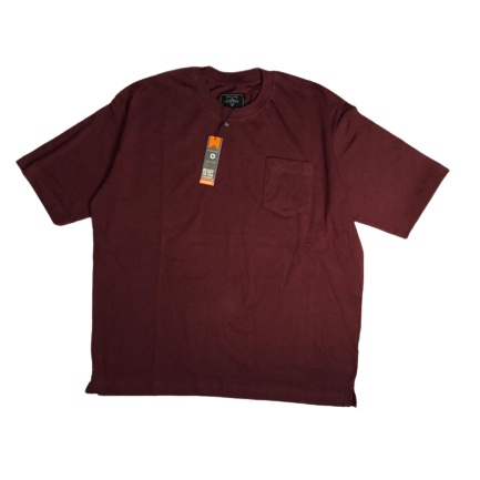 Kaos Polos burgundy Oversize Unisex Premium Original