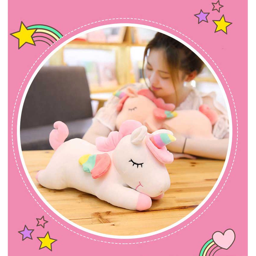 Boneka soft Unicorn Sayap Import  Kuda pony baby kids animal angel boneka unicorn sayap import