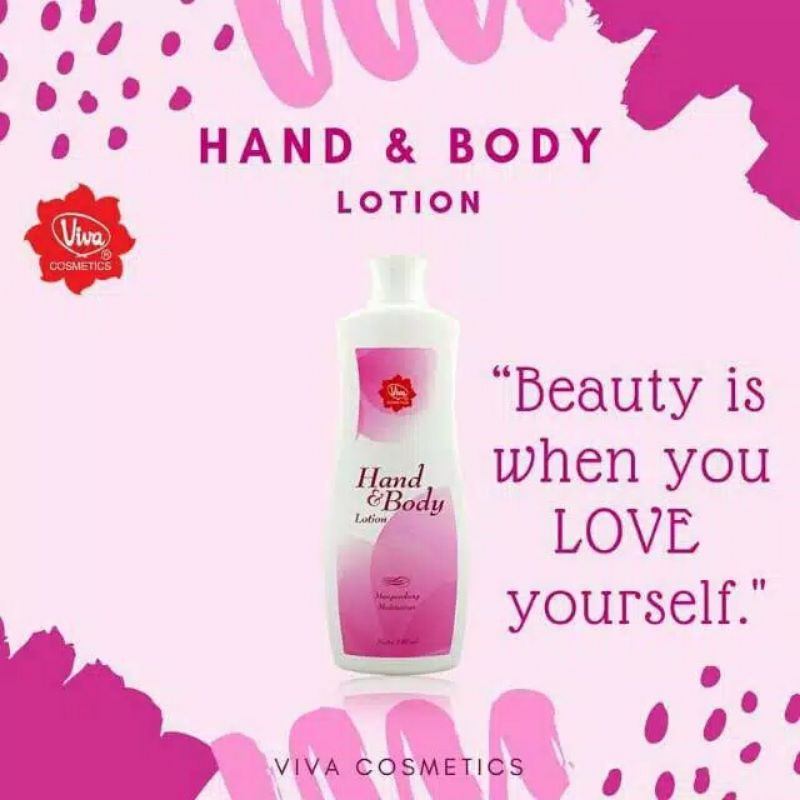 ❤️GROSIR❤️ Viva Hand &amp; Body Lotion 550ml