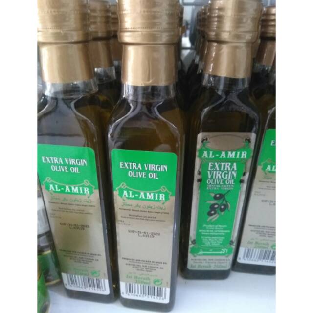 

MINYAK ZAITUN EXTRA VIRGIN OLIVE OIL 250ml