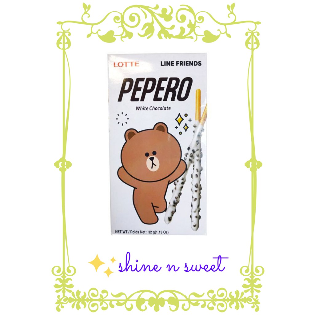 

Pepero Stick Biskuit White Chocolate 38gr