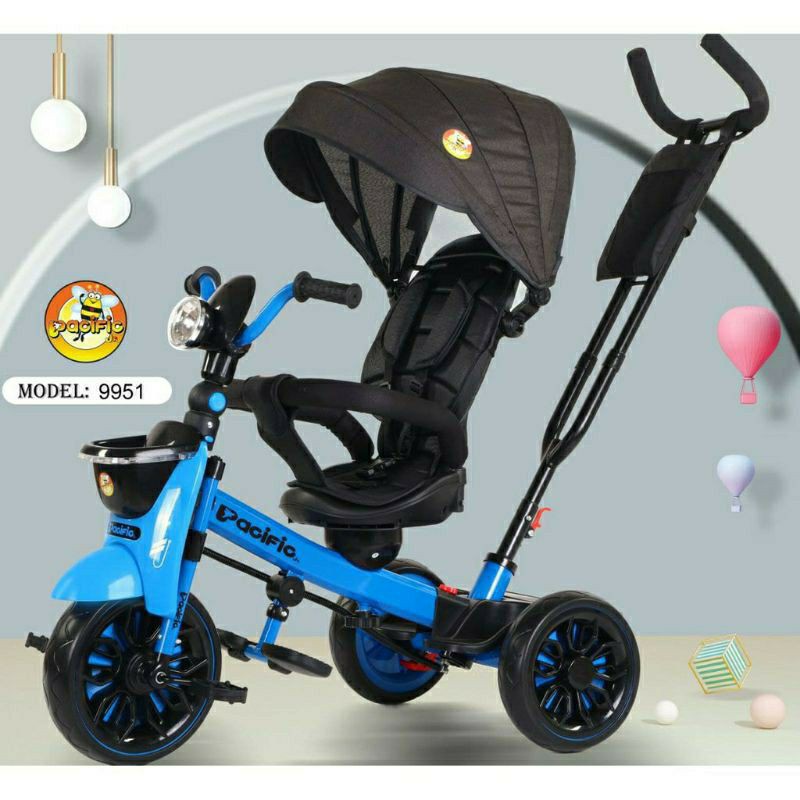 Sepeda Roda Tiga Pacific PC-5199-PC-9951 3 in 1