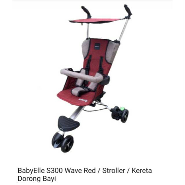 stroller baby roda 3