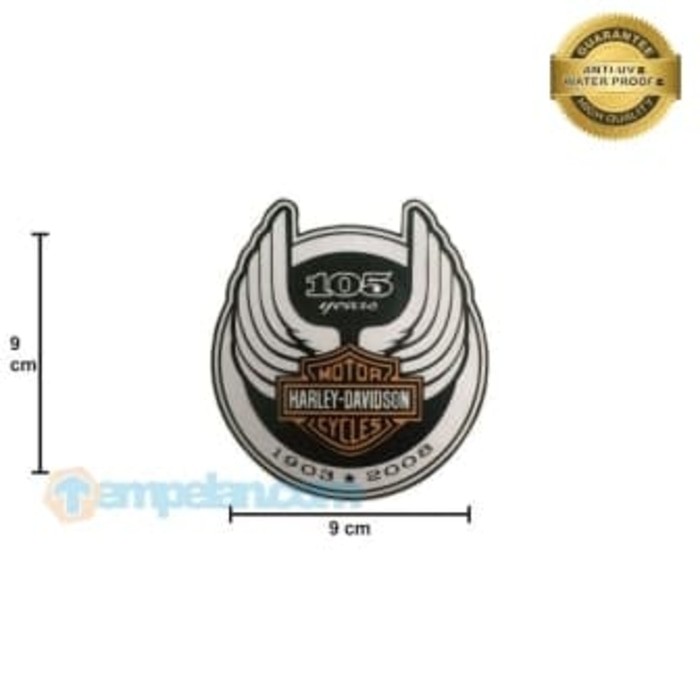 

STIKER HARLEY-DAVIDSON 105 YEARS ANNIVERSARY (S)