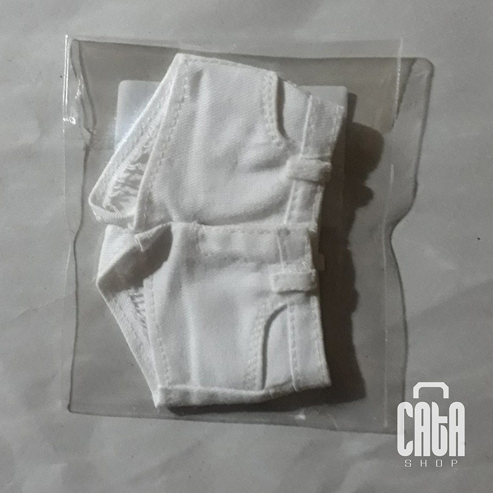 Female White Hot Pants Denim 1/6 Tbleague Phicen Jiaou Doll Hot Toys