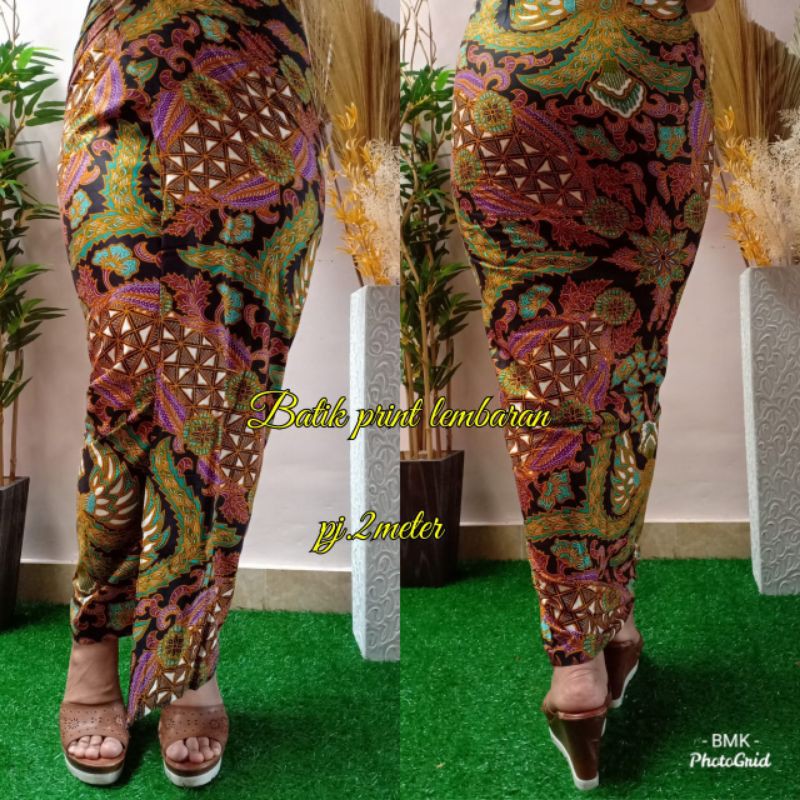 Kamben batik lembaran lemes dan adem