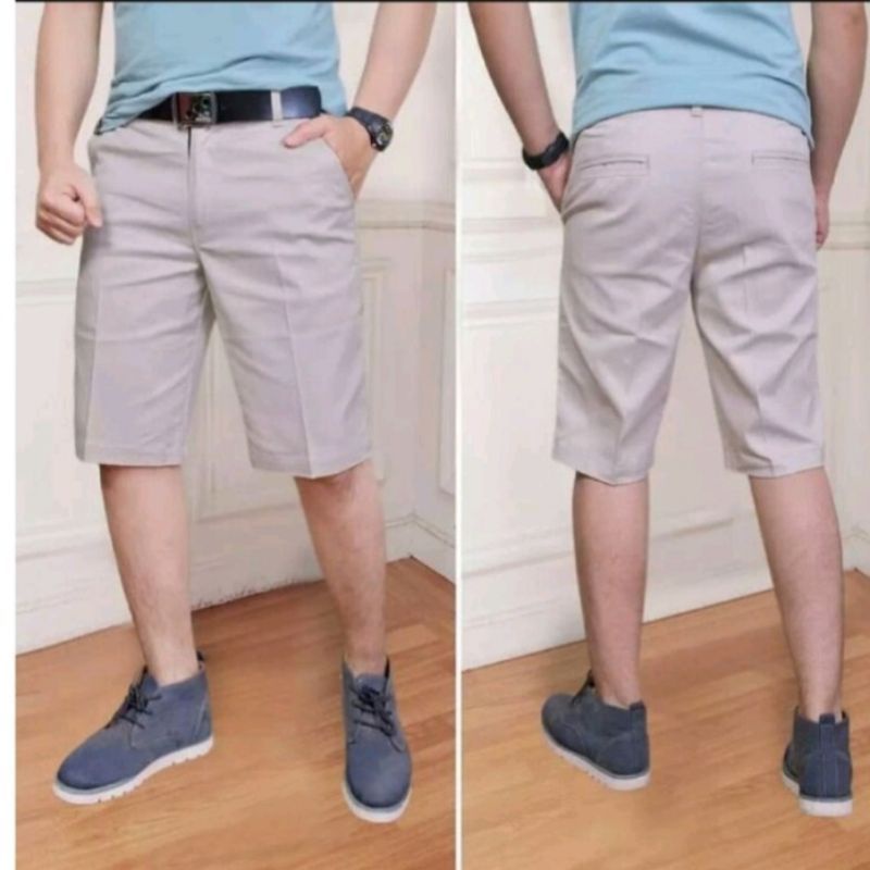 Celana pendek chinos  pria dewasa/celana pendek chinos
