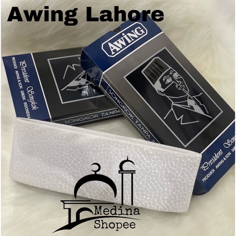 Songkok Awing / peci Awing / Kopiah Awing tipe Lahore Origina 100%