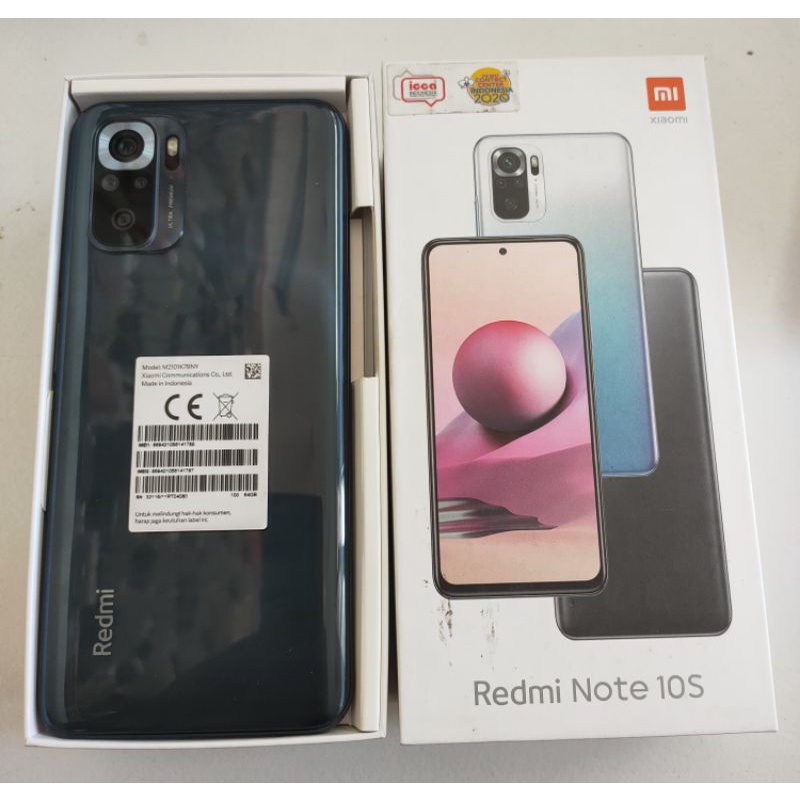 REDMI NOTE 10S RAM 6/64GB SECOND MURAH