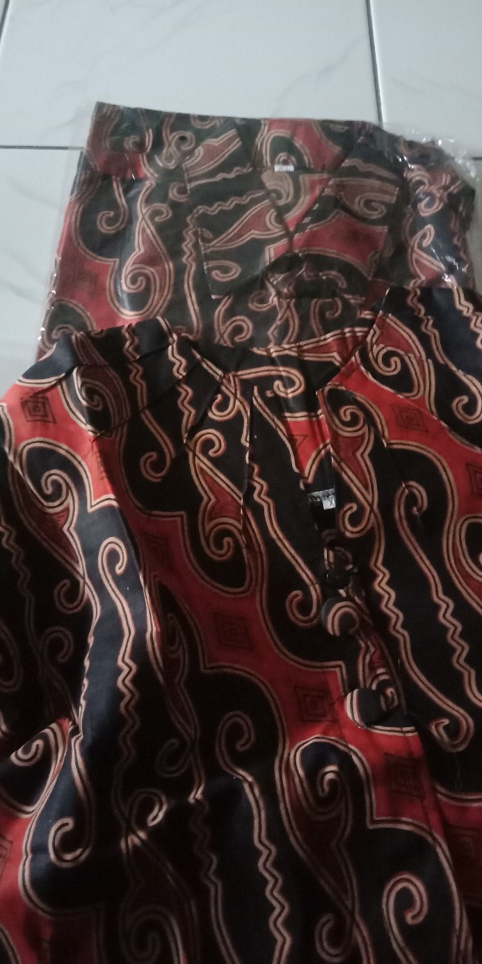 Maura Couple - Sania Ruffle Batik Couple Ori Ndoro Jowi Dnt Garansi Termurah Shopee - Batik Couple