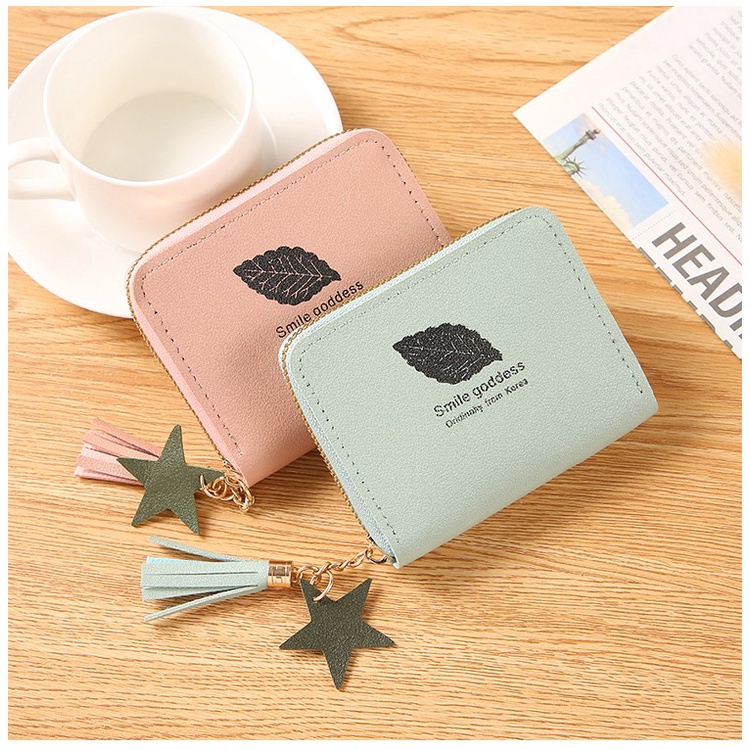 ♥DPS829♥D53 DOMPET LIPAT WANITA /DOMPET WANITA MINI/PENDEK IMPORT DOMPET WANITA MURAH REAL PIC Dompet Koin Impor Berkualitas Tinggi Dompet Wanita Kecil Yang Dicetak Dengan Indah Pilihan Terbaik Untuk Menyimpan Koin Dan Uang Receh Setiap Hari