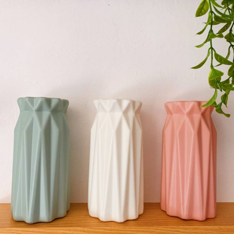 Vas Bunga Cantik Vas Bunga Plastik Vas Bunga Decor