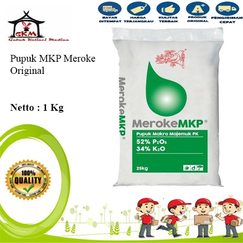 Pupuk Makro Meroke MKP untuk Nutrisi Hidroponik pada masa pembuahan 1kg