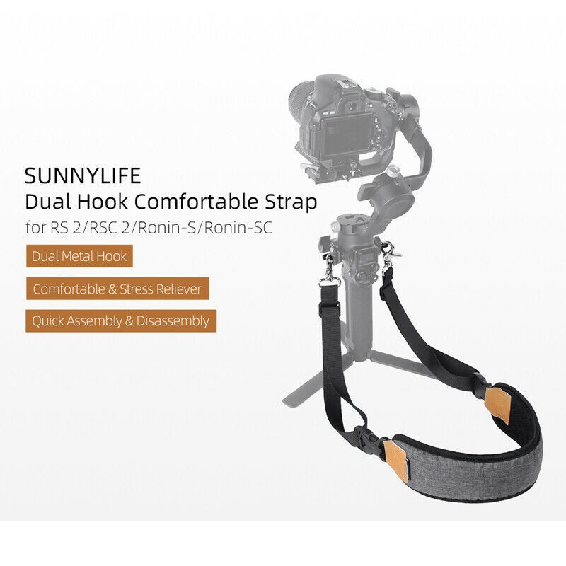 Sunnylife DJI Ronin S/ RS 2 / RSC Dual Hook Comfortable Strap