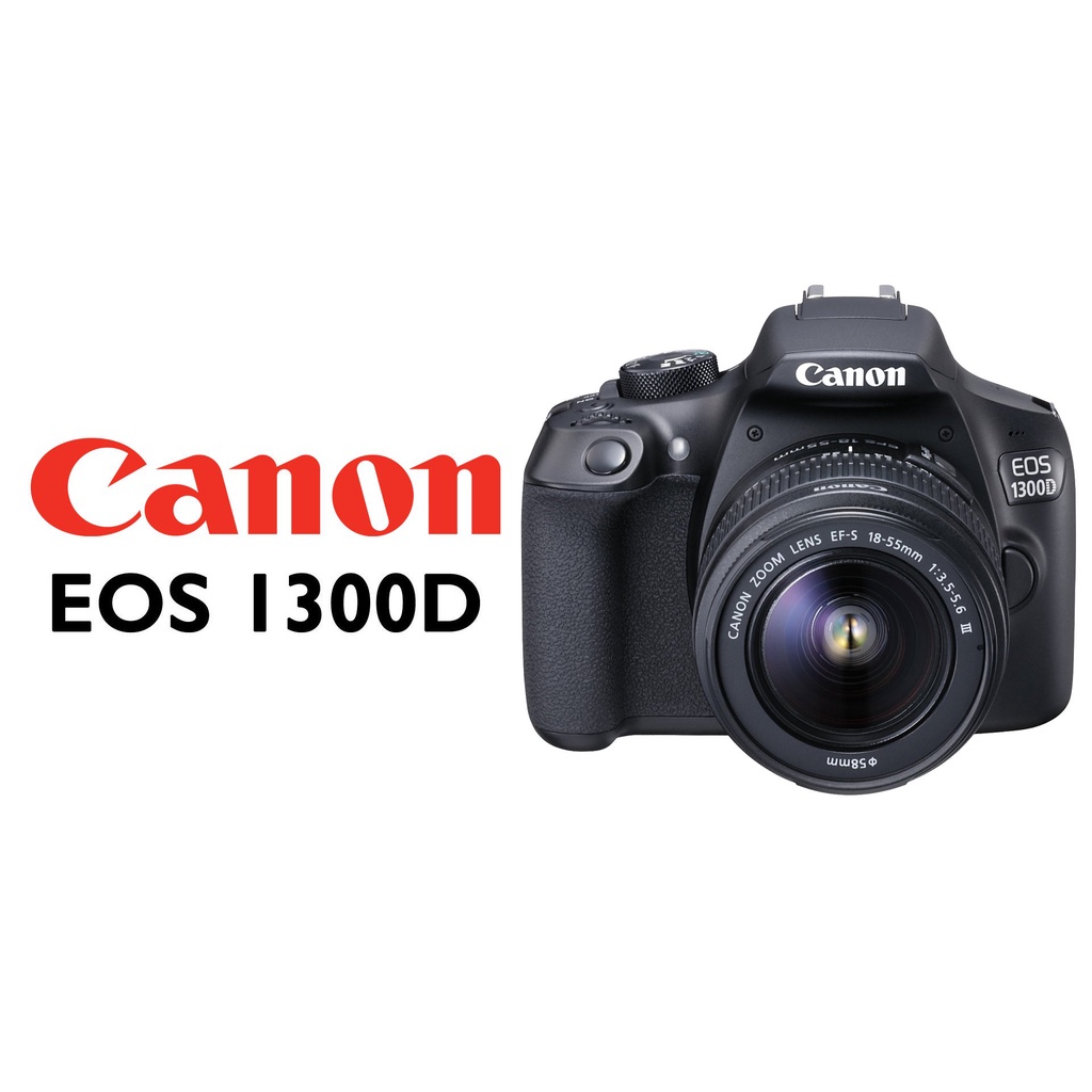 Kamera CANON  EOS 1300D KIT 18-55MM III BARU DAN ORIGINAL
