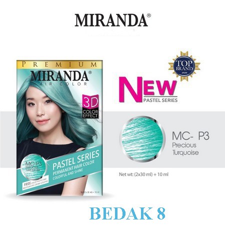 miranda hair color pastel series / semir rambut miranda