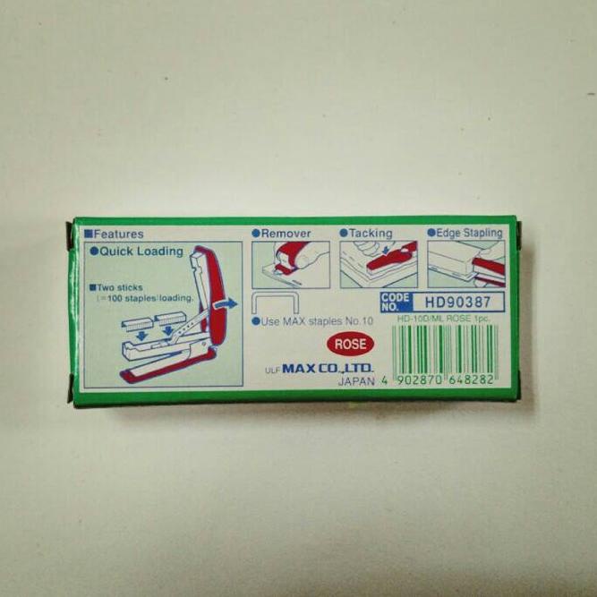 

PROMO Max Staples HD-10D Heavy Duty Stapler Hekter Jilid ★ 880