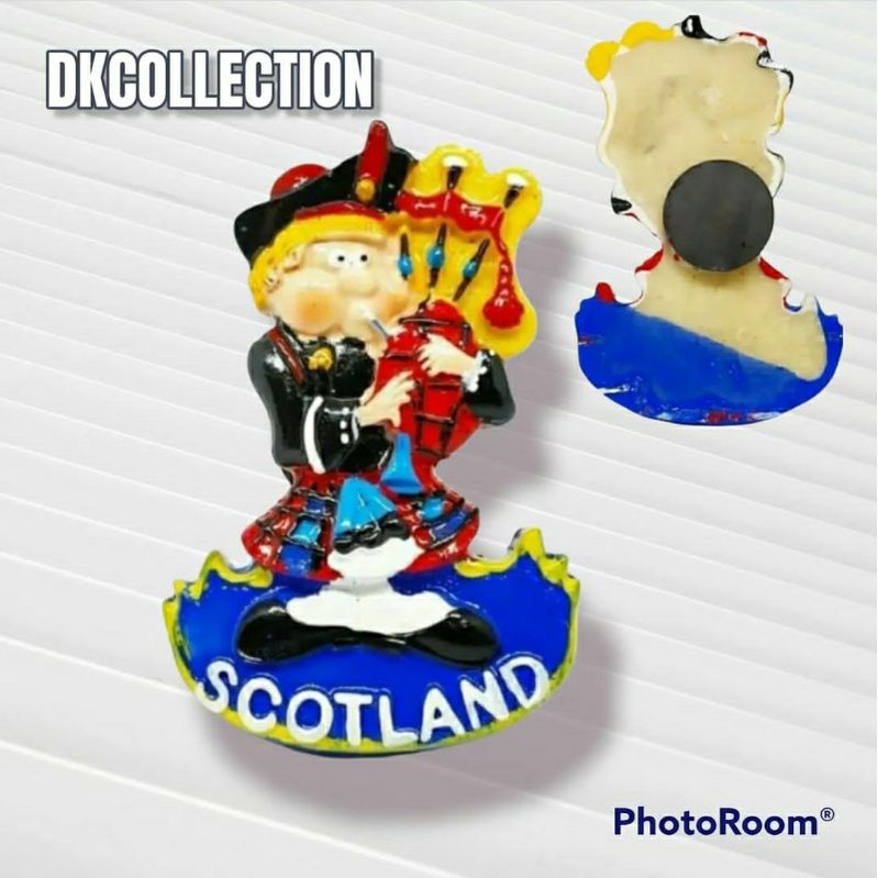 Tempelan kulkas scotland magnet kulkas edinburgh souvenir scotland tempelan kulkas Skotlandia souvenir magnet kulkas scotland