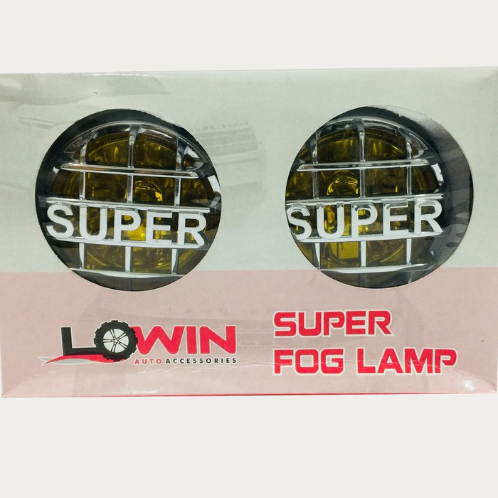 FOGLAMP / LAMPU KABUT LOWIN LW2000X UNIVERSAL CLEAR