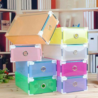 DapurCantik Kotak Sepatu Transparan dengan Frame Metal