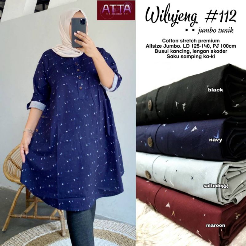 WILUJENG 112 TUNIK SUPER JUMBO