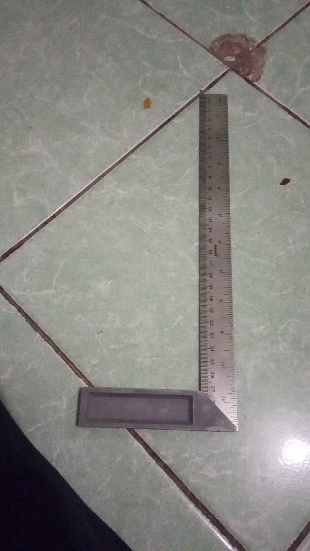 Alat Siku Meter 30cm / Siku Tukang / Sikon 12 Inch Mgj