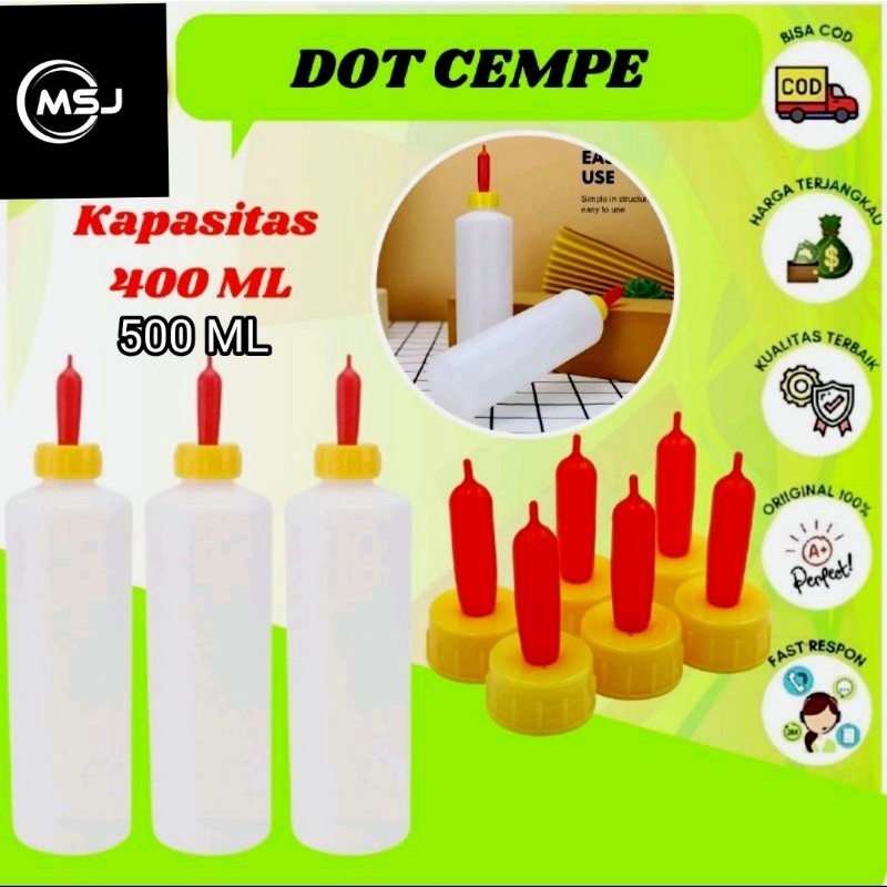 BOTOL DOT 500 ml HEWAN KAMBING DOMBA CEMPE BERKUALITAS
