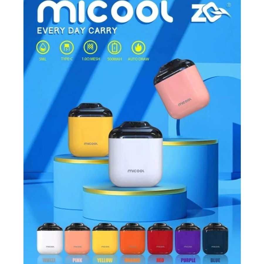 Authentic ZQ Micool Pods kit 13W 500Mah Pod vape