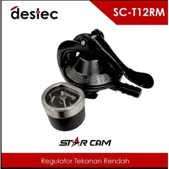 ORIGINAL REGULATOR GAS STARCAM DOUBLE SAFETY LOCK
