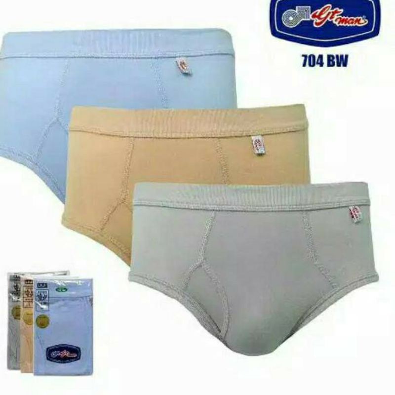 CD GT MAN RPG STYLE 704BW ORIGINAL | Celana Dalam Pria Dewasa Gtman Full Waist Brief Katun