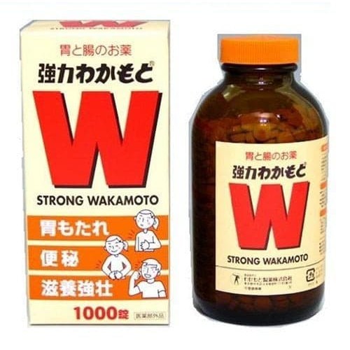 Grosir | WAKAMOTO Strong JAPAN 1000 tablet Obat Maag Nyeri Lambung (Original) keren