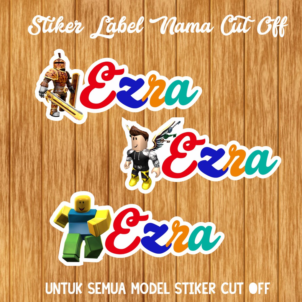 

STIKER NAMA CUT OFF ROBLOX
