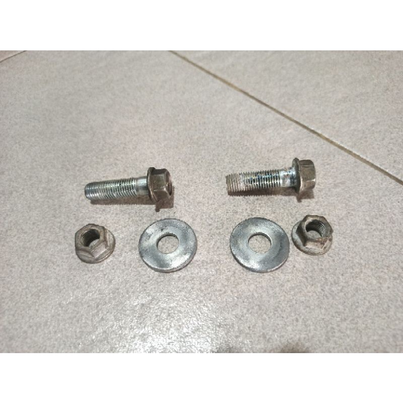 Baut Mur set ring Kedudukan Shok Sok Belakang Atas bawah Honda TIGER REVO TIREV TIGER 2000 TILAM TIL