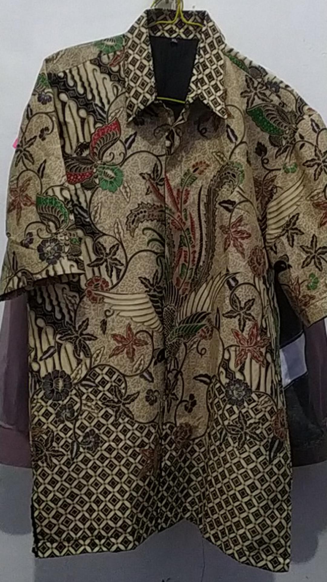 Batik Solo Kemeja Batik Pendek Bimasena Sm Batiksoloamanah 130.000
