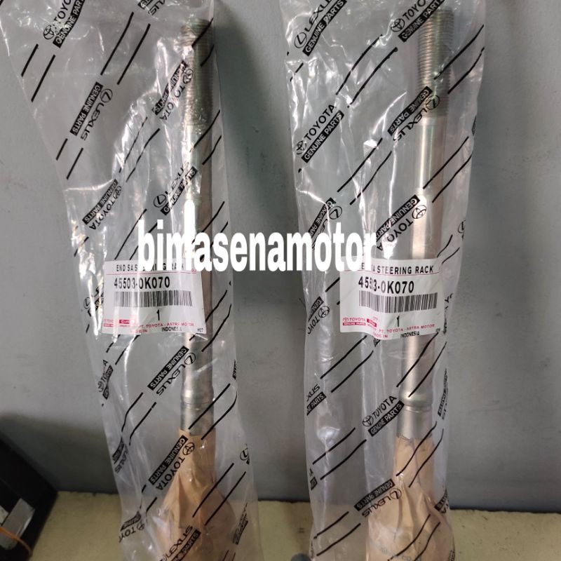 rack end long tierod fortuner VRZ