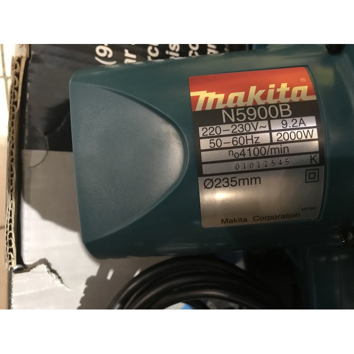 ORIGINAL - MESIN POTONG KAYU/MESIN CIRCLE 9 INCH MAKITA N 5900 B