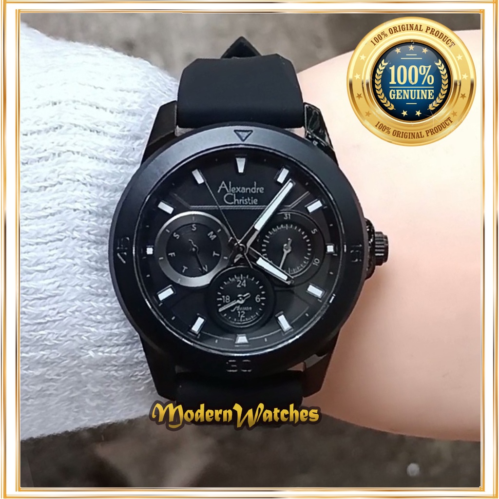 Alexandre Christie AC 2967 Light Grey - Jam Tangan Wanita Alexandre Christie Terbaru Termurah Ori