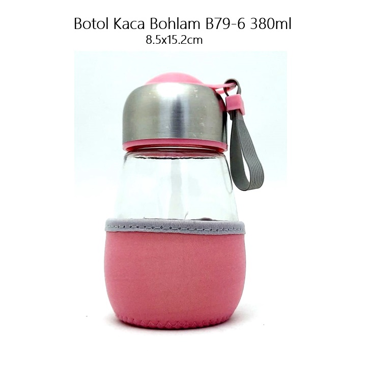 Botol Kaca Bohlam B79-6 380ml