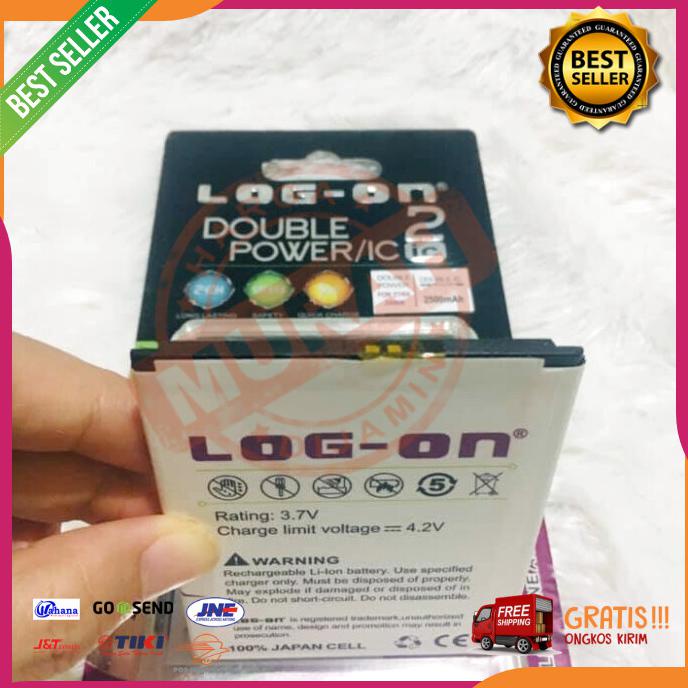 Acc Hp Baterai Zyrex Za989 2500Mah Double Power Log On