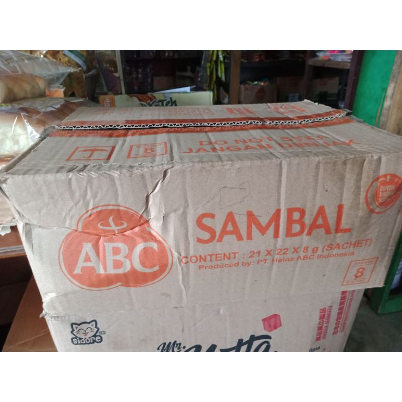 

ABC Sambal Asli 1 Karton 21 x 22 x 8gr