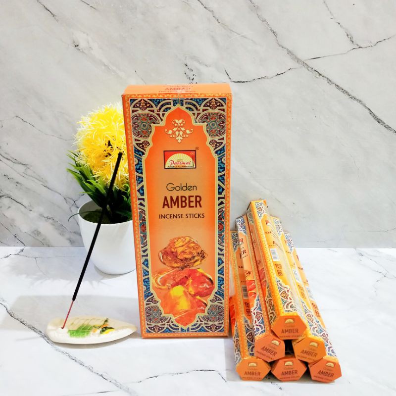 Dupa India Aromaterapi Parimal Amber Box