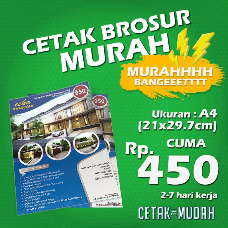 

Brosur Flyer A4 Digital Print TERMURAH BISA COD