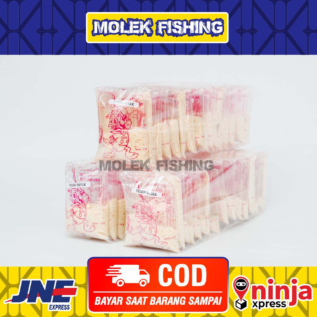 Umpan Jitu Sohor Sukabumi Telor Bebek Isi 20 Bungkus (Asli Sohor Group Sukabumi)