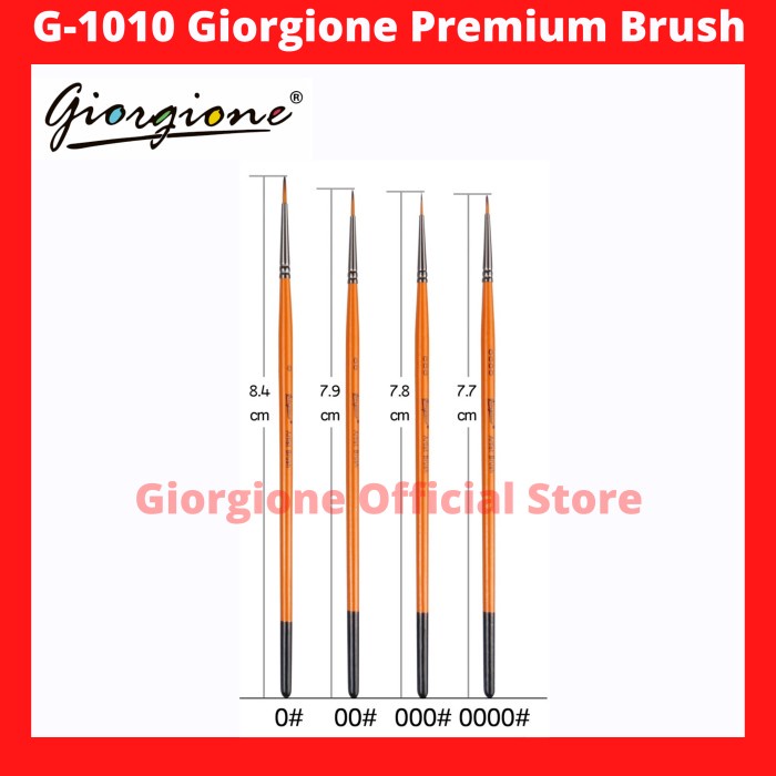 

Produk Terbaru G-1010 Giorgione Round Brush Kuas Lukis Liner Tipis 0 00 000 0000 1 2