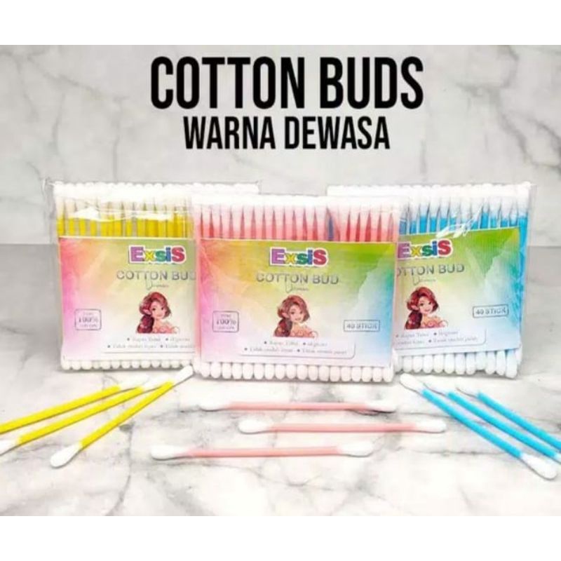 COTTON BUD / KAPAS BERTANGKAI