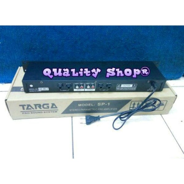 parametrik pre amp targa SP- 1 (garansi resmi 1 tahun)